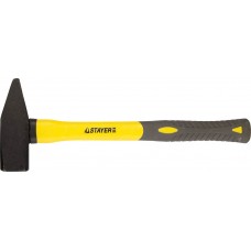 Молоток STAYER 20050-15 "PROFI" слесарный кованый с двухкомпонентной фиберглассовой ручкой, 1,5кг 